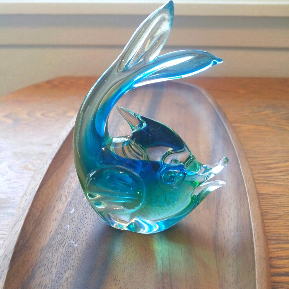 Vintage Murano Art Glass Fish
